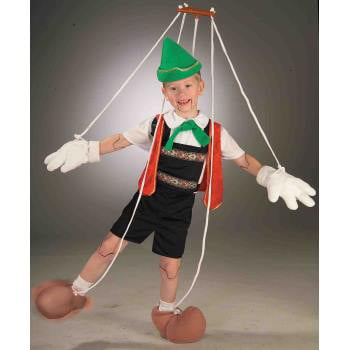 Adult Marionette Puppet Strings Pinocchio Fancy Dress Costume Accessory